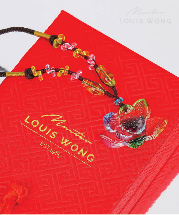 Blooming Lotus Liuli™ Feng Shui Necklace