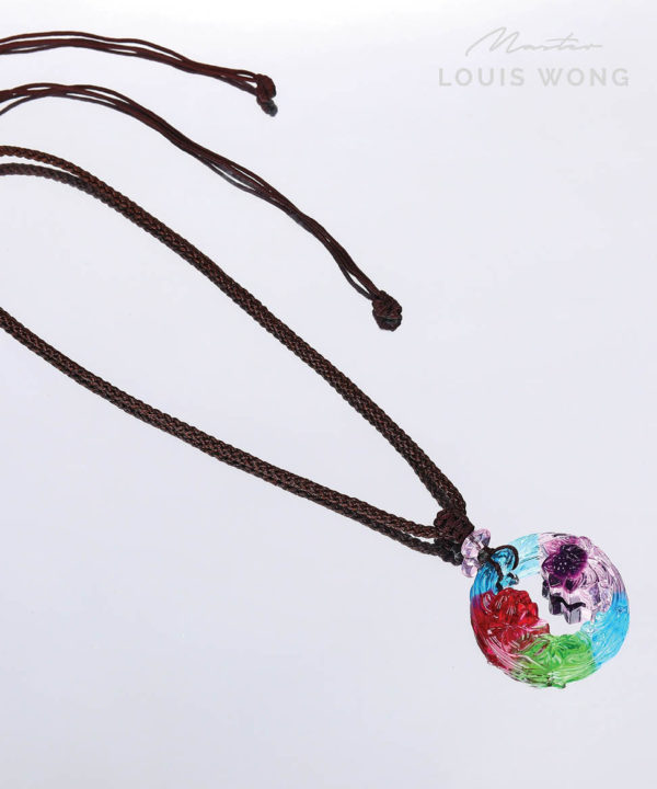 The Peace of Lotus Liuli™ Feng Shui Necklace