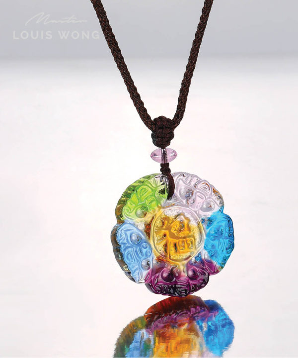 The Five Blessings Liuli™ Feng Shui Necklace